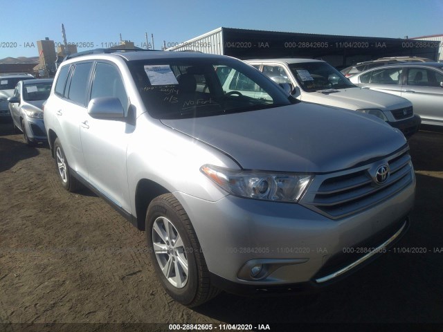 TOYOTA HIGHLANDER 2013 5tdbk3eh4ds277014