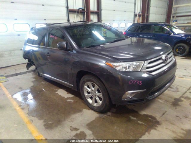 TOYOTA HIGHLANDER 2013 5tdbk3eh4ds279166