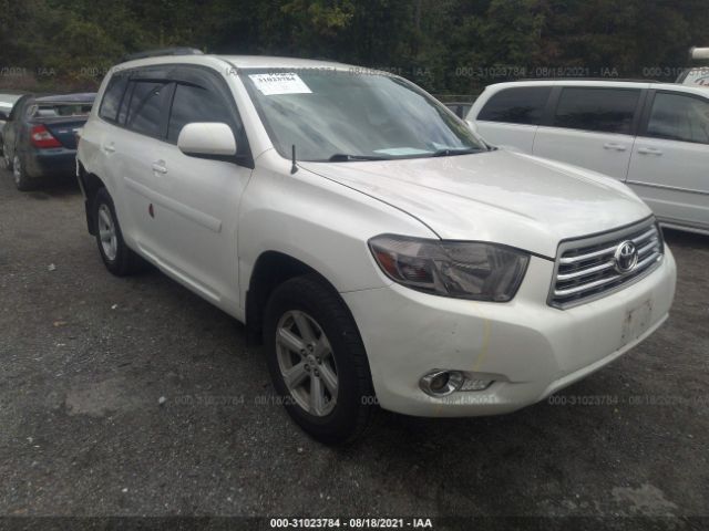 TOYOTA HIGHLANDER 2010 5tdbk3eh5as001999