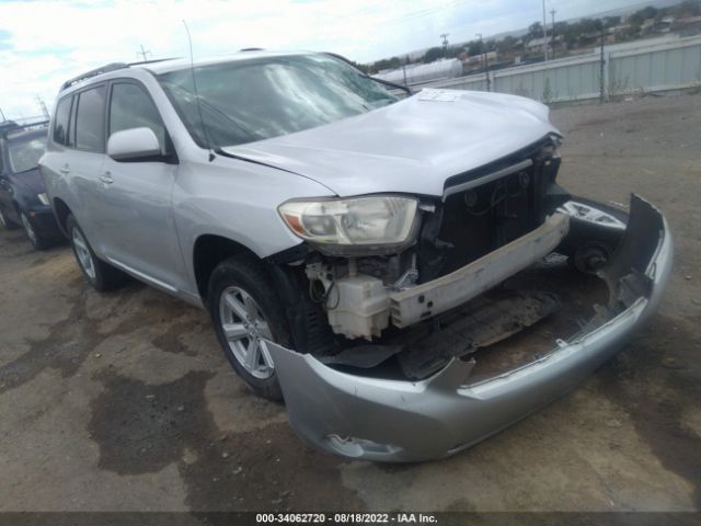 TOYOTA HIGHLANDER 2010 5tdbk3eh5as006250