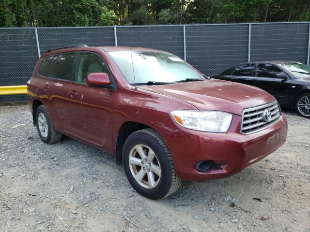 TOYOTA HIGHLANDER 2010 5tdbk3eh5as007429