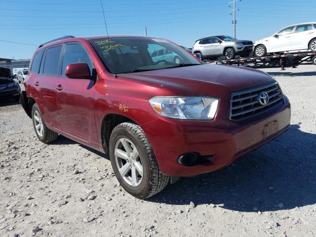 TOYOTA HIGHLANDER 2010 5tdbk3eh5as008130