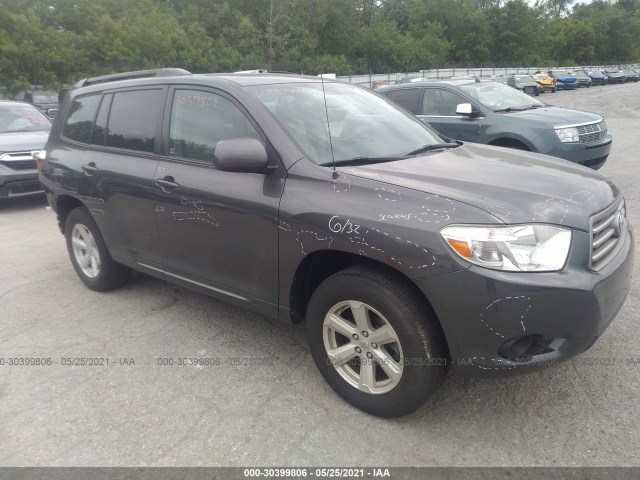 TOYOTA HIGHLANDER 2010 5tdbk3eh5as013716