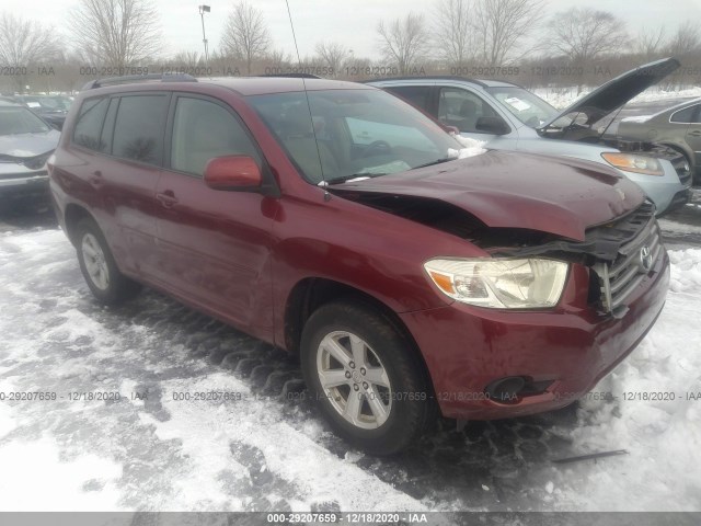 TOYOTA HIGHLANDER 2010 5tdbk3eh5as014591