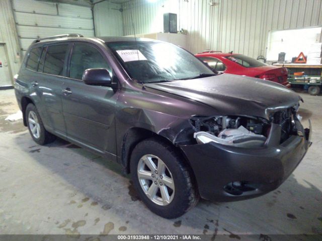 TOYOTA HIGHLANDER 2010 5tdbk3eh5as028698