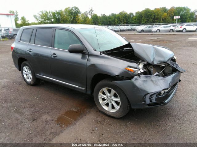 TOYOTA HIGHLANDER 2011 5tdbk3eh5bs047947