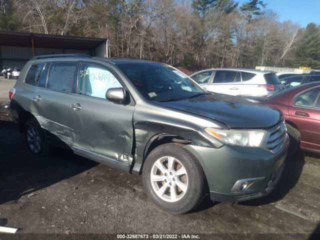 TOYOTA HIGHLANDER 2011 5tdbk3eh5bs051268