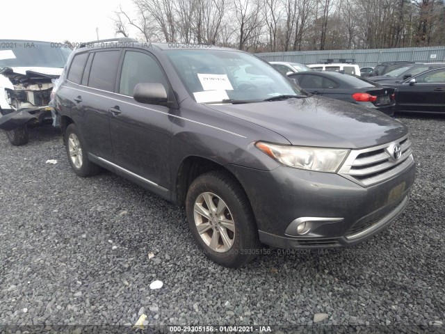 TOYOTA HIGHLANDER 2011 5tdbk3eh5bs053750