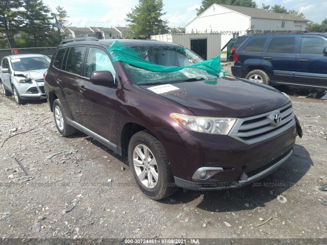 TOYOTA HIGHLANDER 2011 5tdbk3eh5bs053893