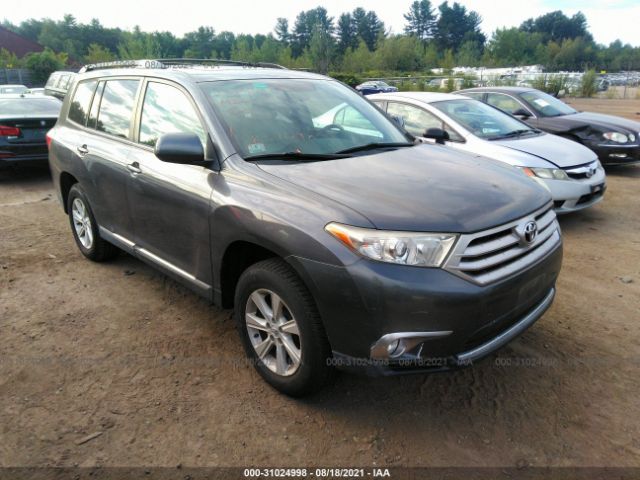 TOYOTA HIGHLANDER 2011 5tdbk3eh5bs059466