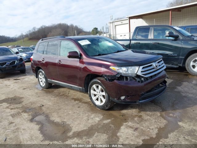 TOYOTA HIGHLANDER 2011 5tdbk3eh5bs059855