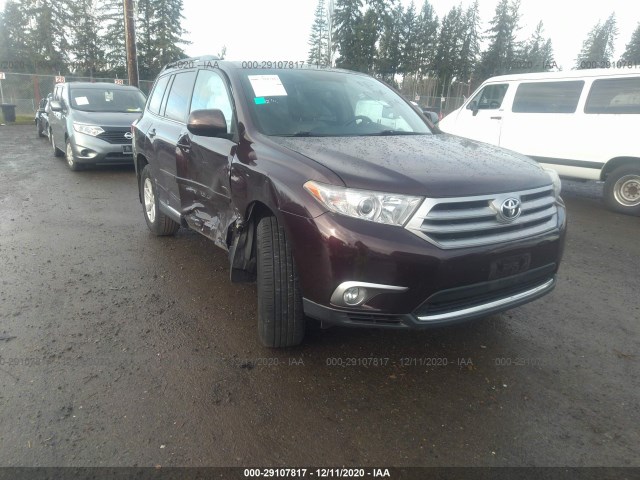 TOYOTA HIGHLANDER 2011 5tdbk3eh5bs060391