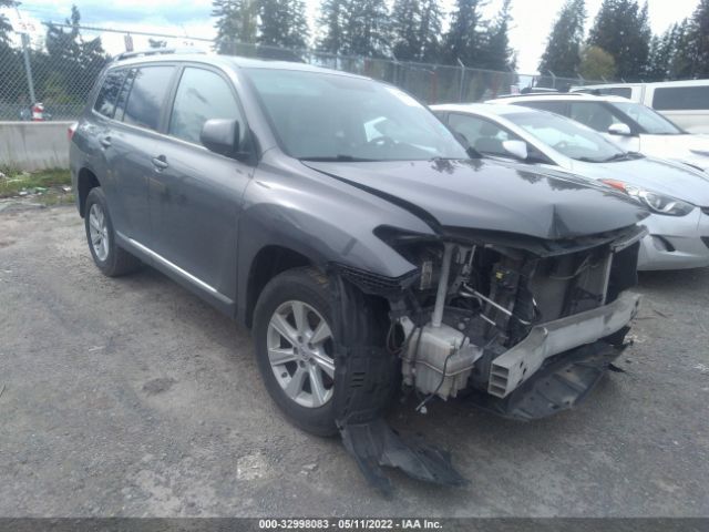 TOYOTA HIGHLANDER 2011 5tdbk3eh5bs061265