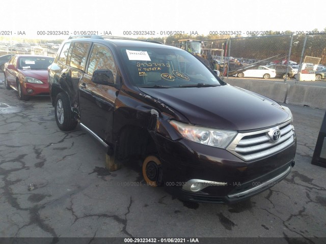 TOYOTA HIGHLANDER 2011 5tdbk3eh5bs068524