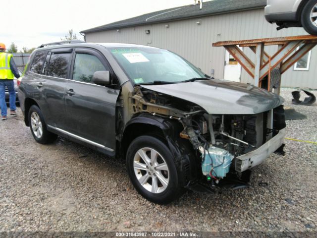 TOYOTA HIGHLANDER 2011 5tdbk3eh5bs069382