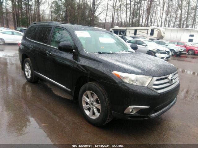 TOYOTA HIGHLANDER 2011 5tdbk3eh5bs072539