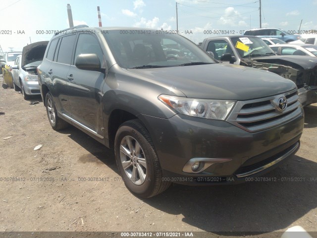 TOYOTA HIGHLANDER 2011 5tdbk3eh5bs076946