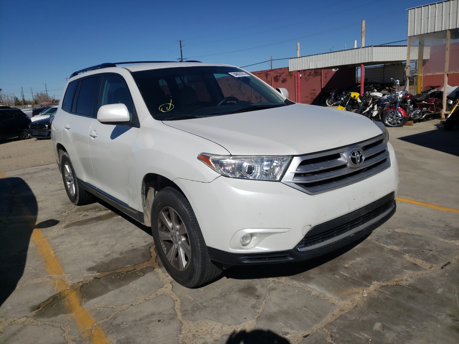 TOYOTA HIGHLANDER 2011 5tdbk3eh5bs083394