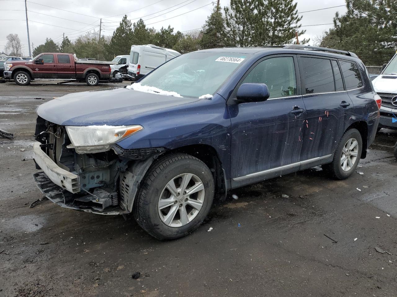 TOYOTA HIGHLANDER 2012 5tdbk3eh5cs095806