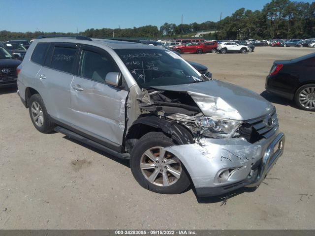 TOYOTA HIGHLANDER 2012 5tdbk3eh5cs110417