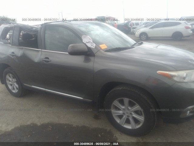 TOYOTA HIGHLANDER 2012 5tdbk3eh5cs114905