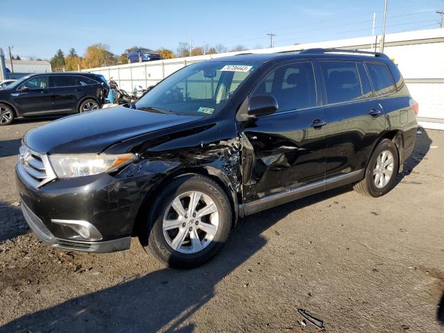 TOYOTA HIGHLANDER 2012 5tdbk3eh5cs124530