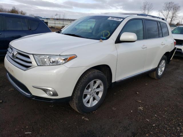 TOYOTA HIGHLANDER 2012 5tdbk3eh5cs146110