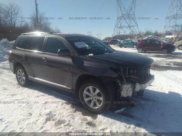 TOYOTA HIGHLANDER 2012 5tdbk3eh5cs147158