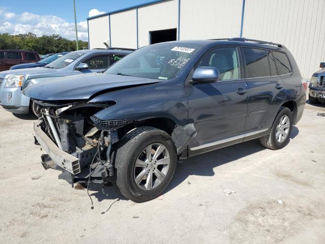 TOYOTA HIGHLANDER 2012 5tdbk3eh5cs152537