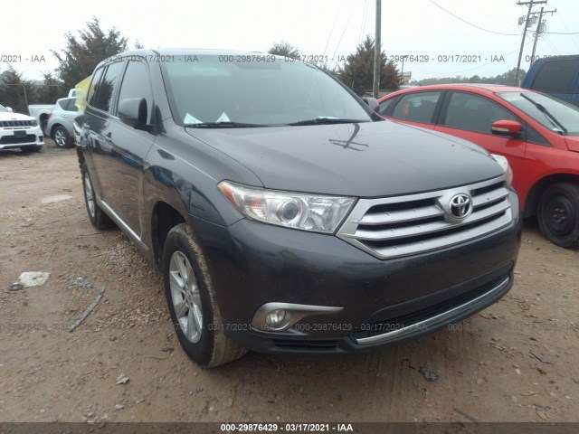 TOYOTA HIGHLANDER 2012 5tdbk3eh5cs160184