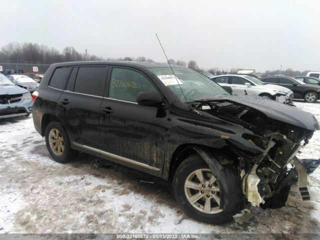 TOYOTA HIGHLANDER 2012 5tdbk3eh5cs161853