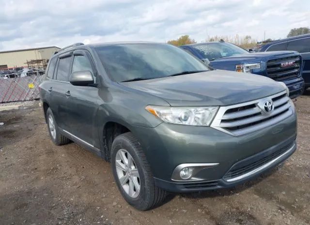 TOYOTA HIGHLANDER 2012 5tdbk3eh5cs163196