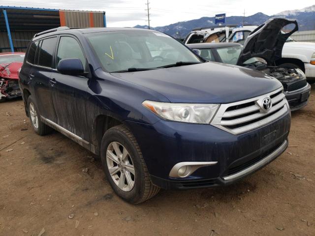 TOYOTA HIGHLANDER 2012 5tdbk3eh5cs169161