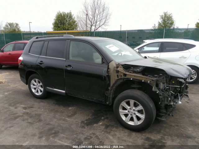 TOYOTA HIGHLANDER 2013 5tdbk3eh5ds180792