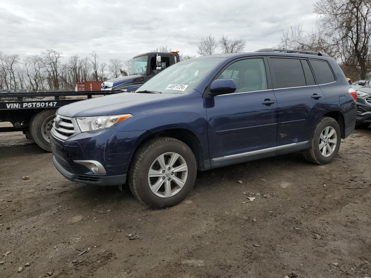 TOYOTA HIGHLANDER 2013 5tdbk3eh5ds184468