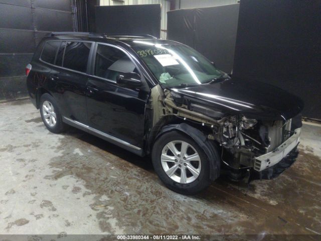 TOYOTA HIGHLANDER 2013 5tdbk3eh5ds186687