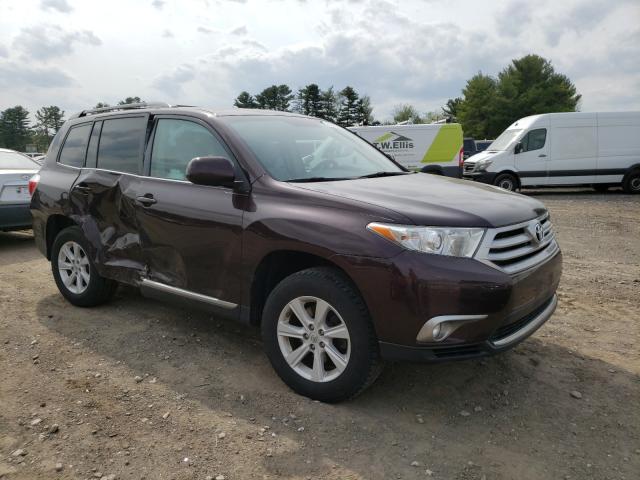 TOYOTA HIGHLANDER 2013 5tdbk3eh5ds189170