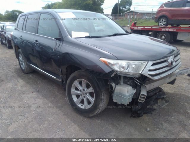 TOYOTA HIGHLANDER 2013 5tdbk3eh5ds200541