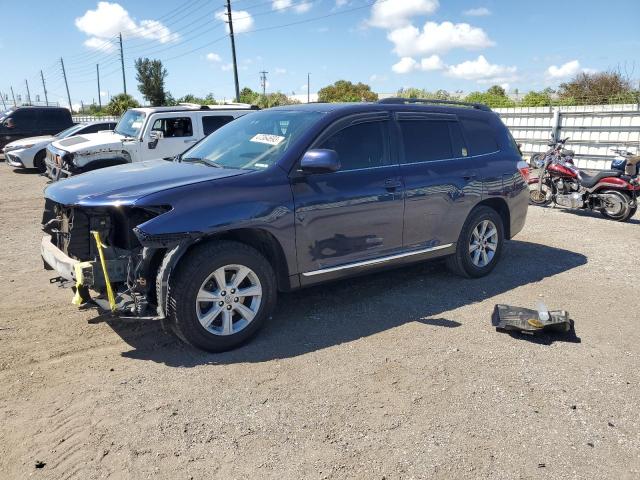 TOYOTA HIGHLANDER 2013 5tdbk3eh5ds201155