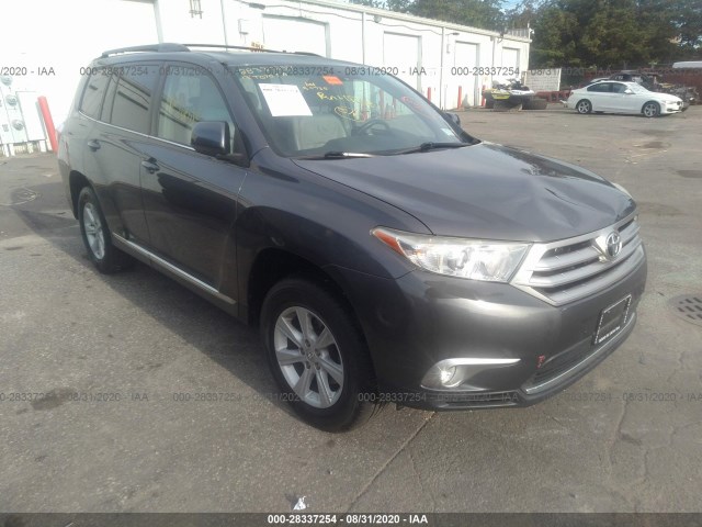 TOYOTA HIGHLANDER 2013 5tdbk3eh5ds203861