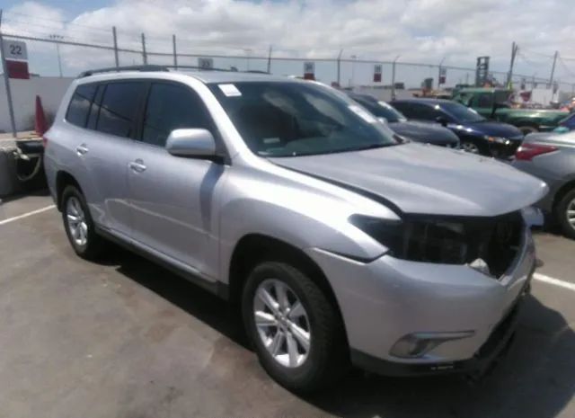 TOYOTA HIGHLANDER 2013 5tdbk3eh5ds220532