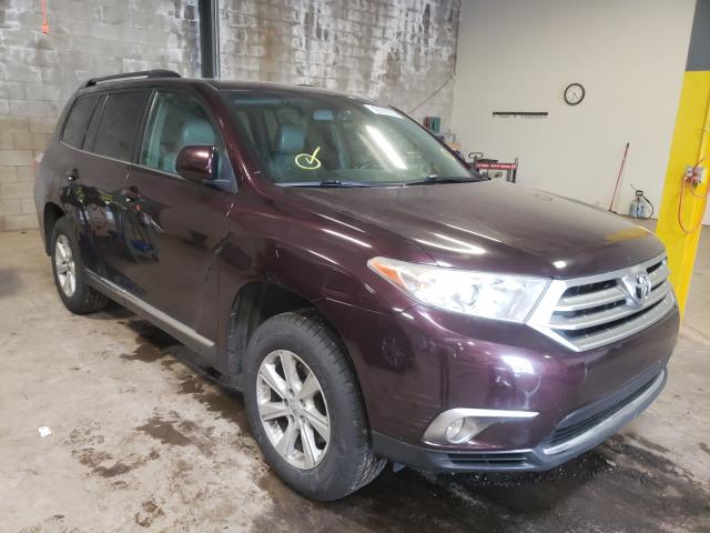 TOYOTA HIGHLANDER 2013 5tdbk3eh5ds235838