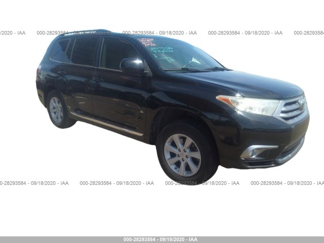 TOYOTA HIGHLANDER 2013 5tdbk3eh5ds237752