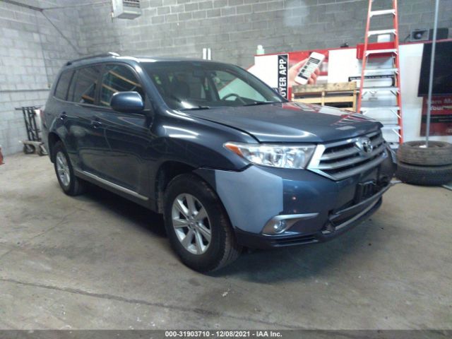 TOYOTA HIGHLANDER 2013 5tdbk3eh5ds237914