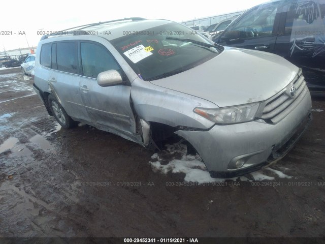 TOYOTA HIGHLANDER 2013 5tdbk3eh5ds238528