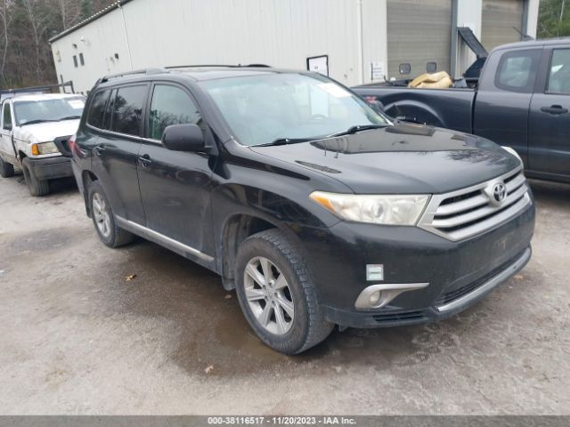 TOYOTA HIGHLANDER 2013 5tdbk3eh5ds240134