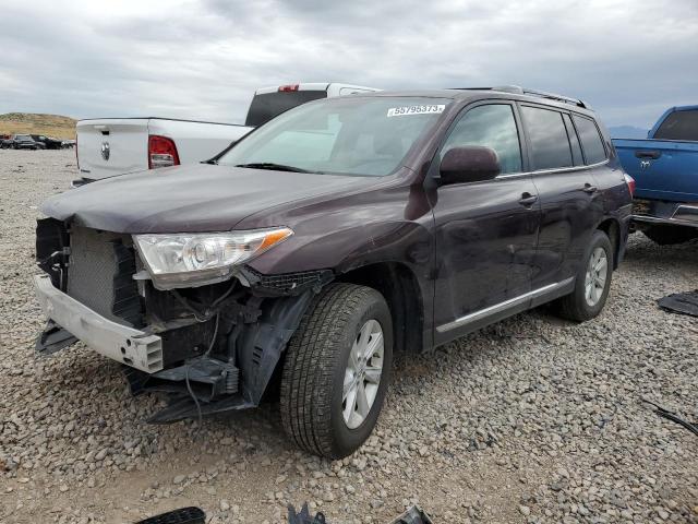 TOYOTA HIGHLANDER 2013 5tdbk3eh5ds245799