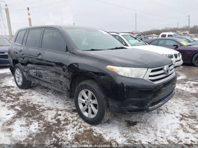 TOYOTA HIGHLANDER 2013 5tdbk3eh5ds248217