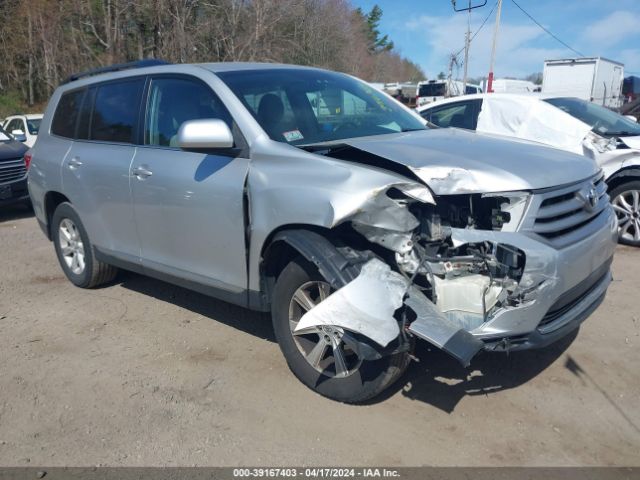 TOYOTA HIGHLANDER 2013 5tdbk3eh5ds256012