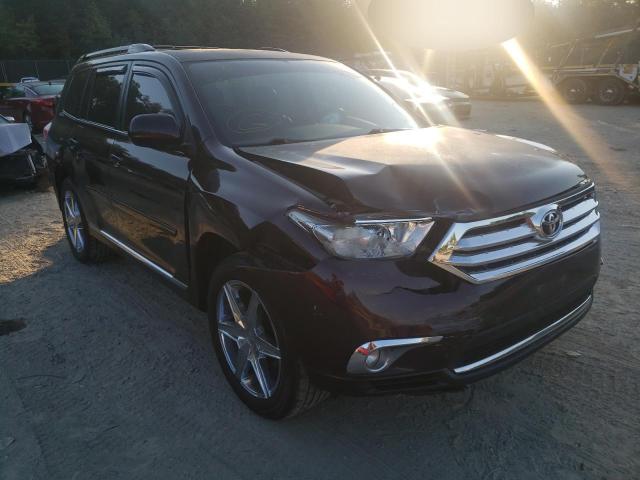 TOYOTA HIGHLANDER 2013 5tdbk3eh5ds261825